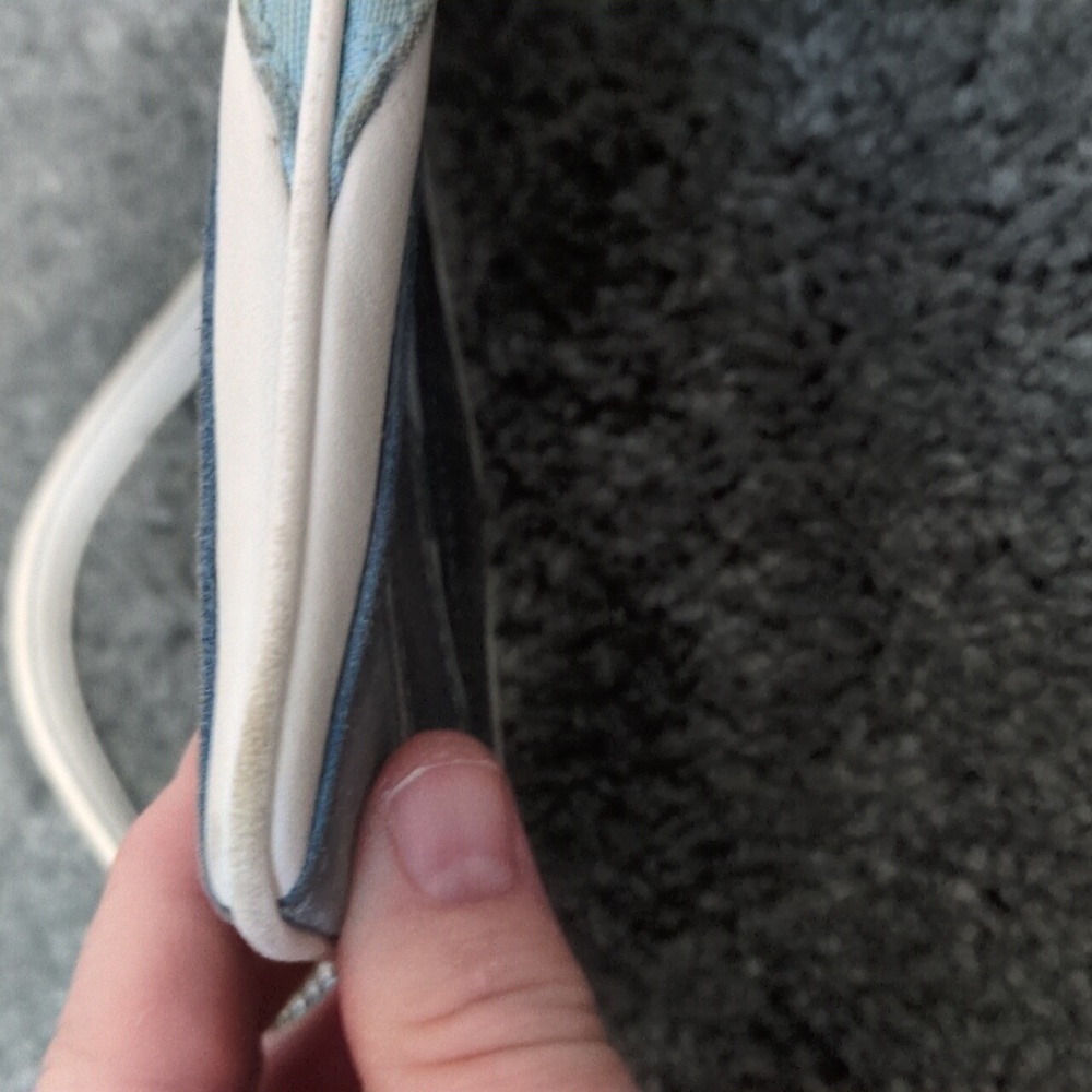 🩵Coach Wristlet Stylish Blue and Gray Women's Clutch - Picture 5 of 6